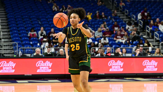 DeSoto Pearland Texas girls basketball 6A playoffs UIL state semifinals 030323 Tom Dendy 34